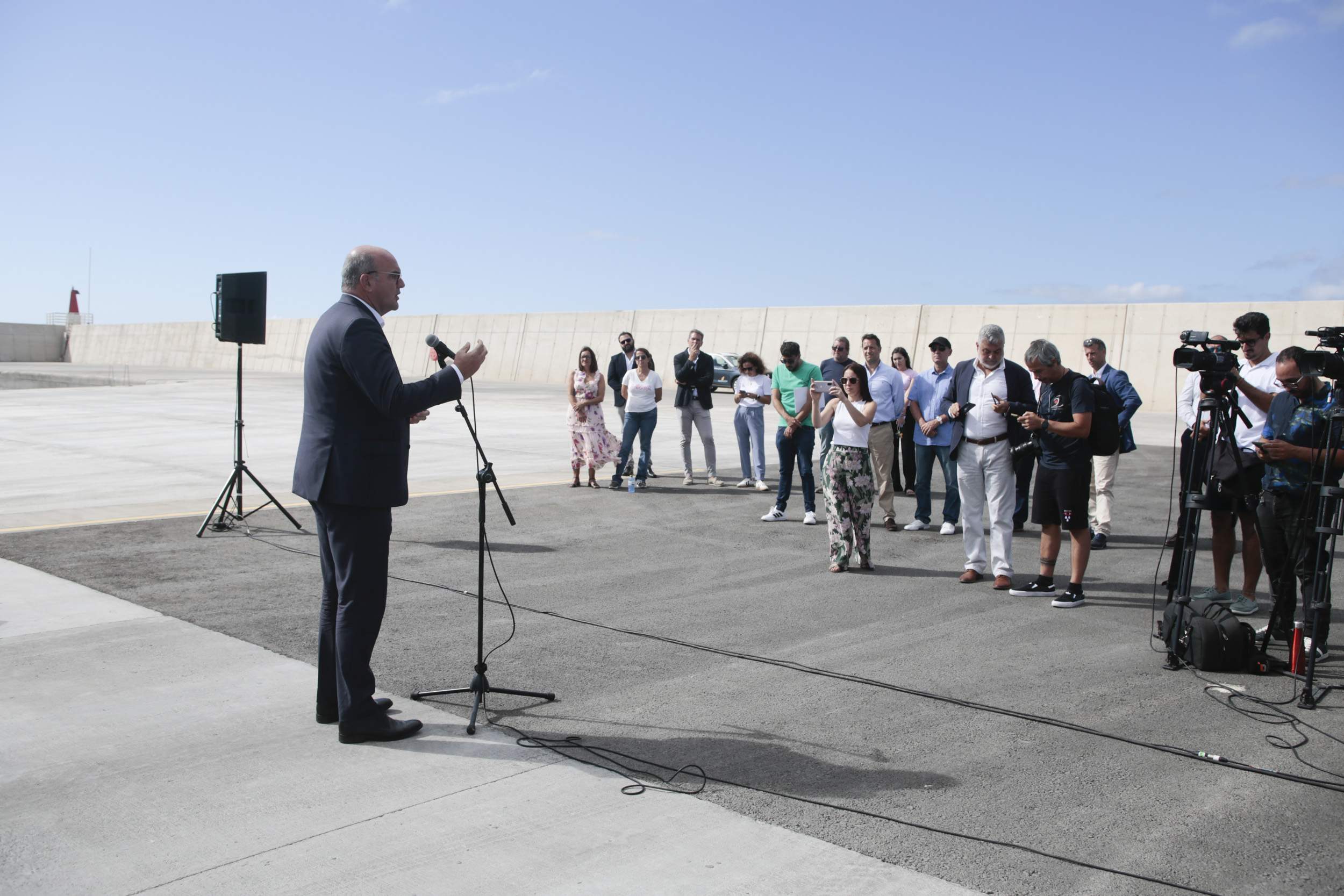  Inauguración de la ampliación del Muelle de Naos