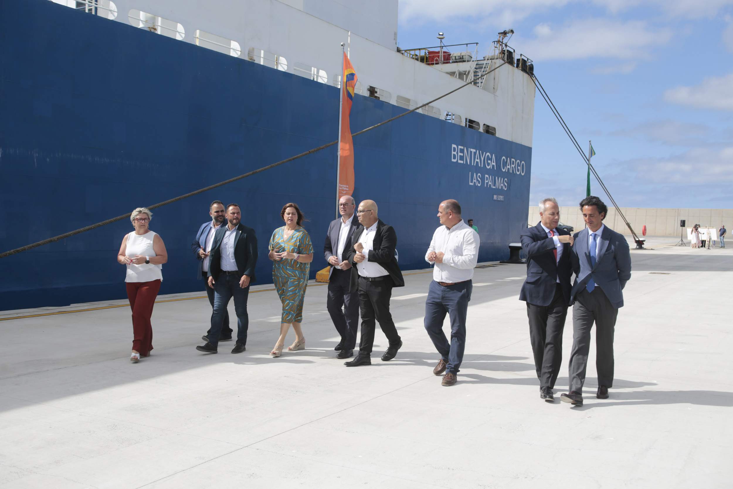  Inauguración de la ampliación del Muelle de Naos