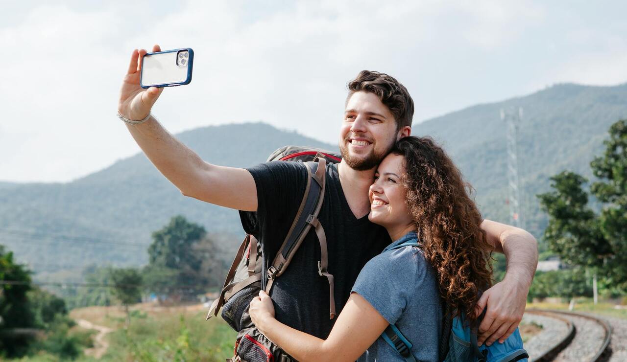 Hikers Selfie
