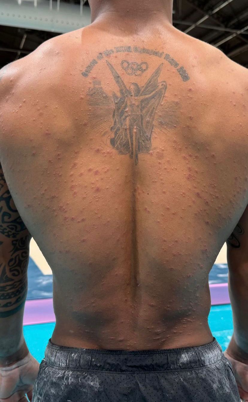 Las imágenes publicadas por el gimnasta en sus redes sociales. Foto: Rayderler Zapata. Las imágenes publicadas por el gimnasta en sus redes sociales. Foto: Rayderler Zapata.