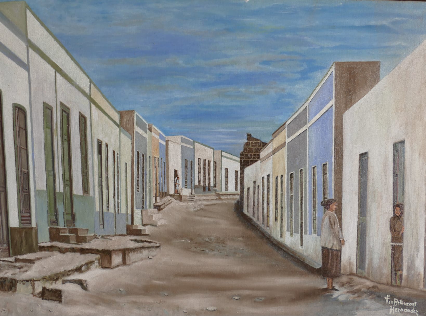 Inaugurada la exposición 'Mirando al Mar' en la Sociedad Democracia