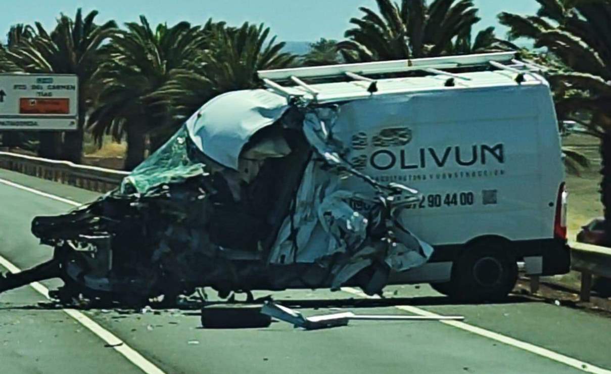 Accidente en Puerto del Carmen