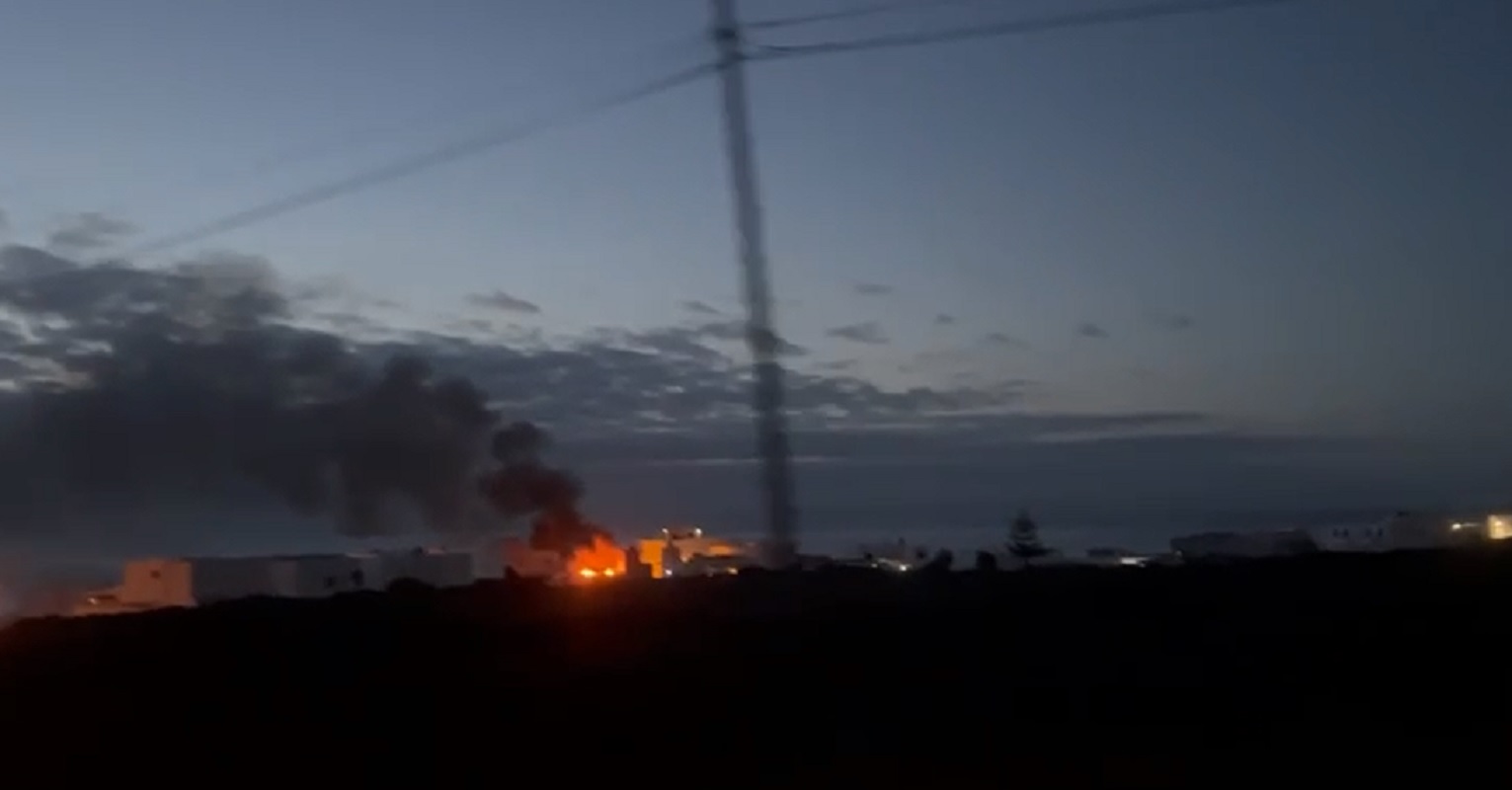 Incendio de una vivienda en Arrieta