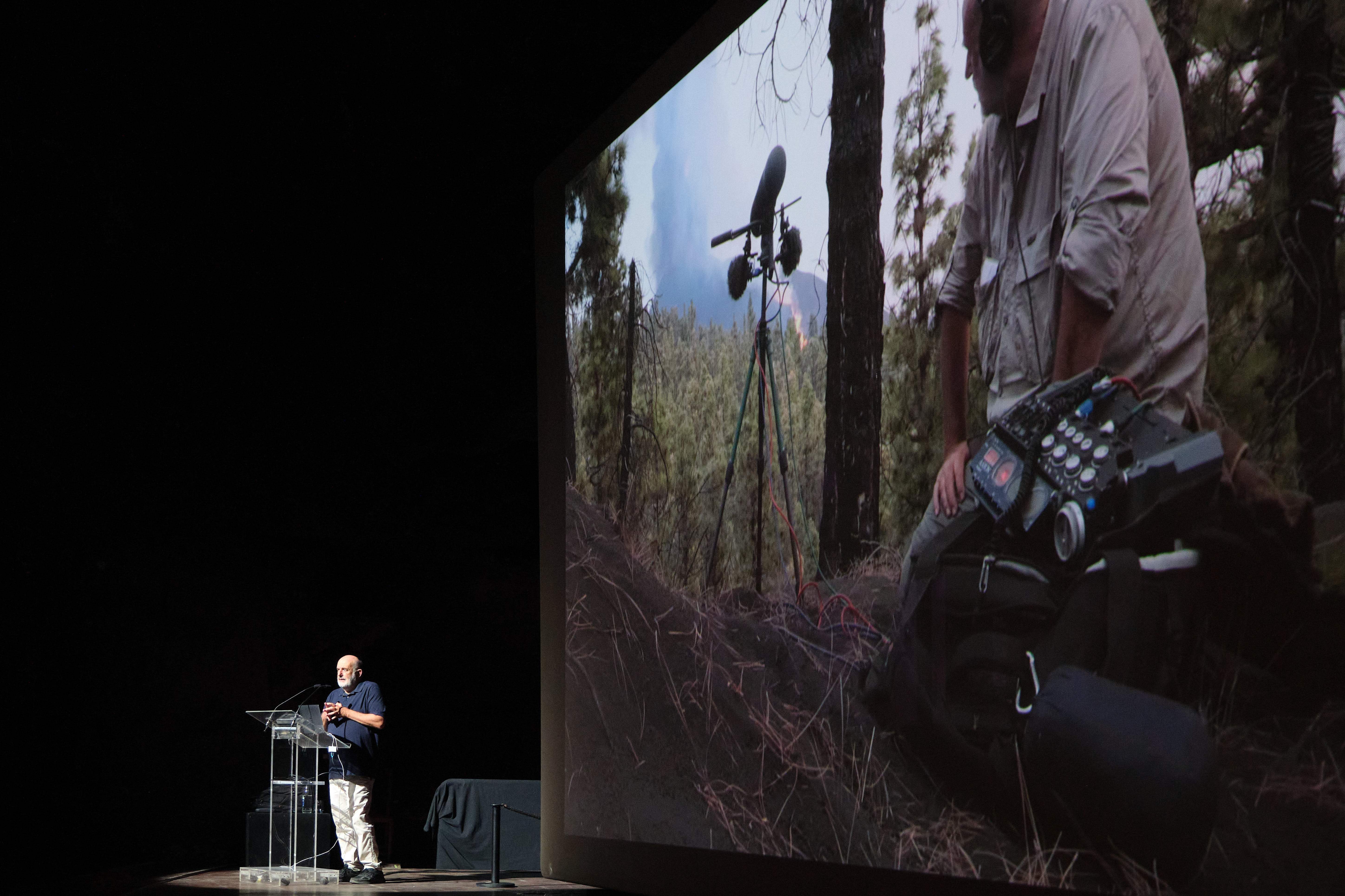 Proyección de 'Lanzarote, 'Reserva de la Sonosfera'