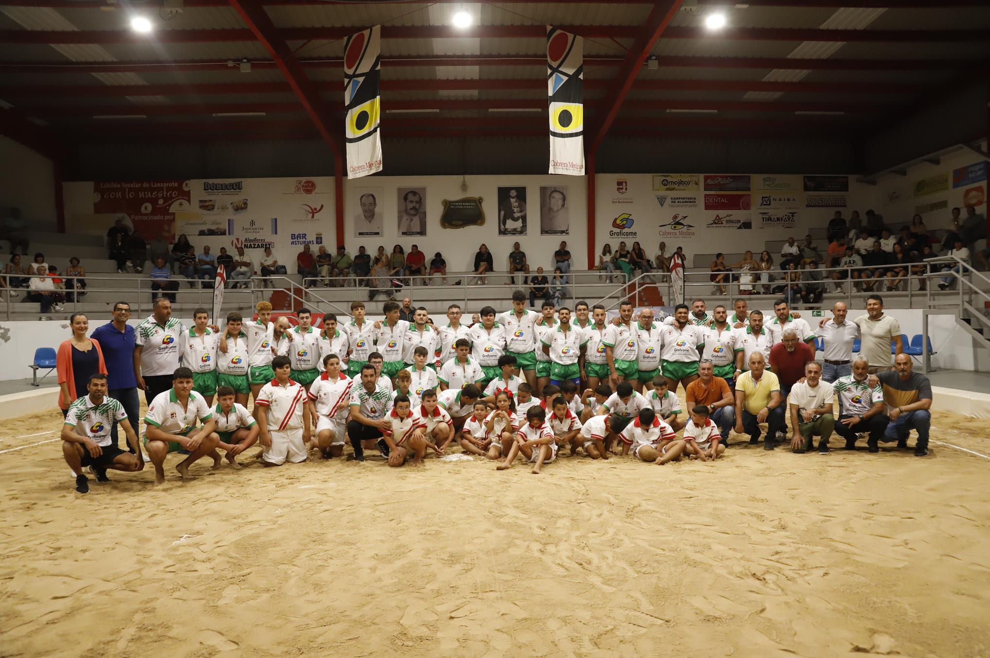 Presentación del CL San Bartolomé y luchada contra el Jandía