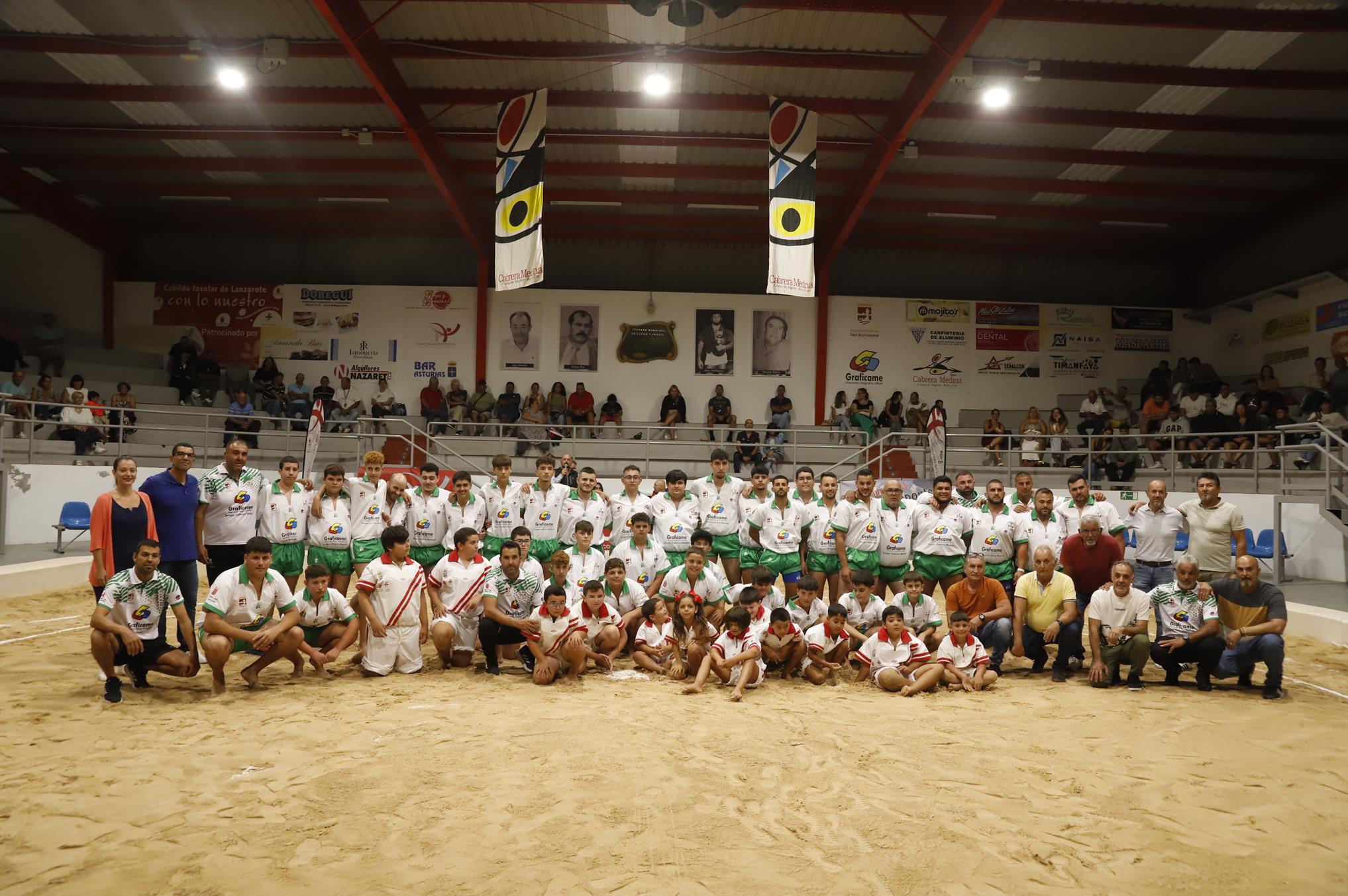 Presentación del CL San Bartolomé y luchada contra el Jandía