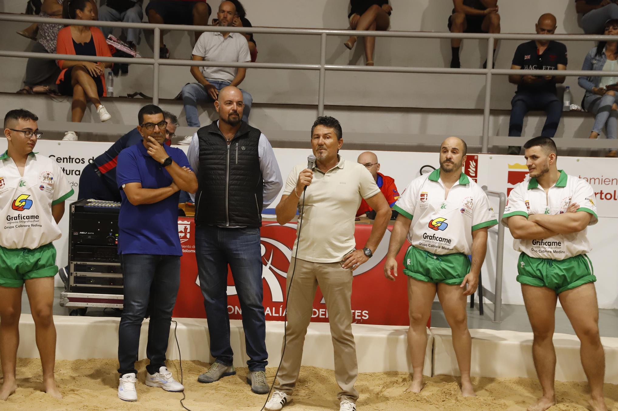 Presentación del CL San Bartolomé y luchada contra el Jandía