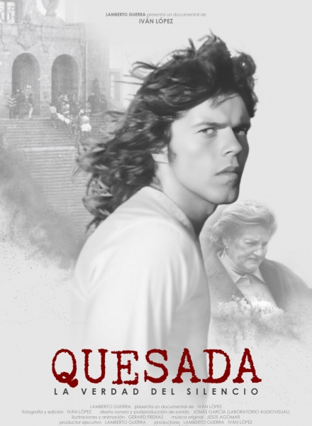 Cartel de 'Quesada. La verdad del silencio'. Cartel de 'Quesada. La verdad del silencio'.