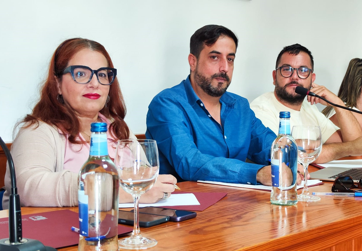 Coalition Canaria during a plenary session