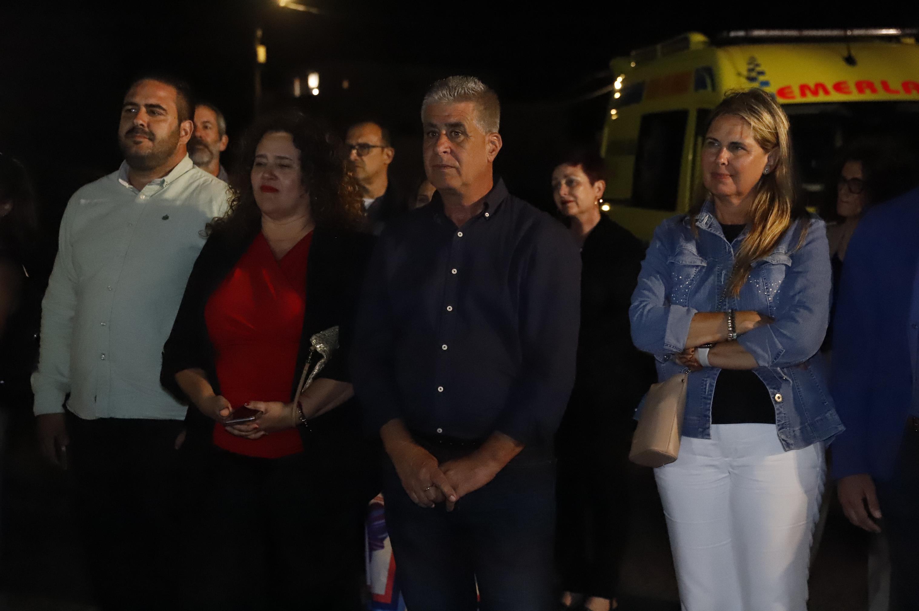 Descubrimiento de la placa en honor a José Luis Aparicio Morales (Fotos: La Voz) Descubrimiento de la placa en honor a José Luis Aparicio Morales (Fotos: La Voz)