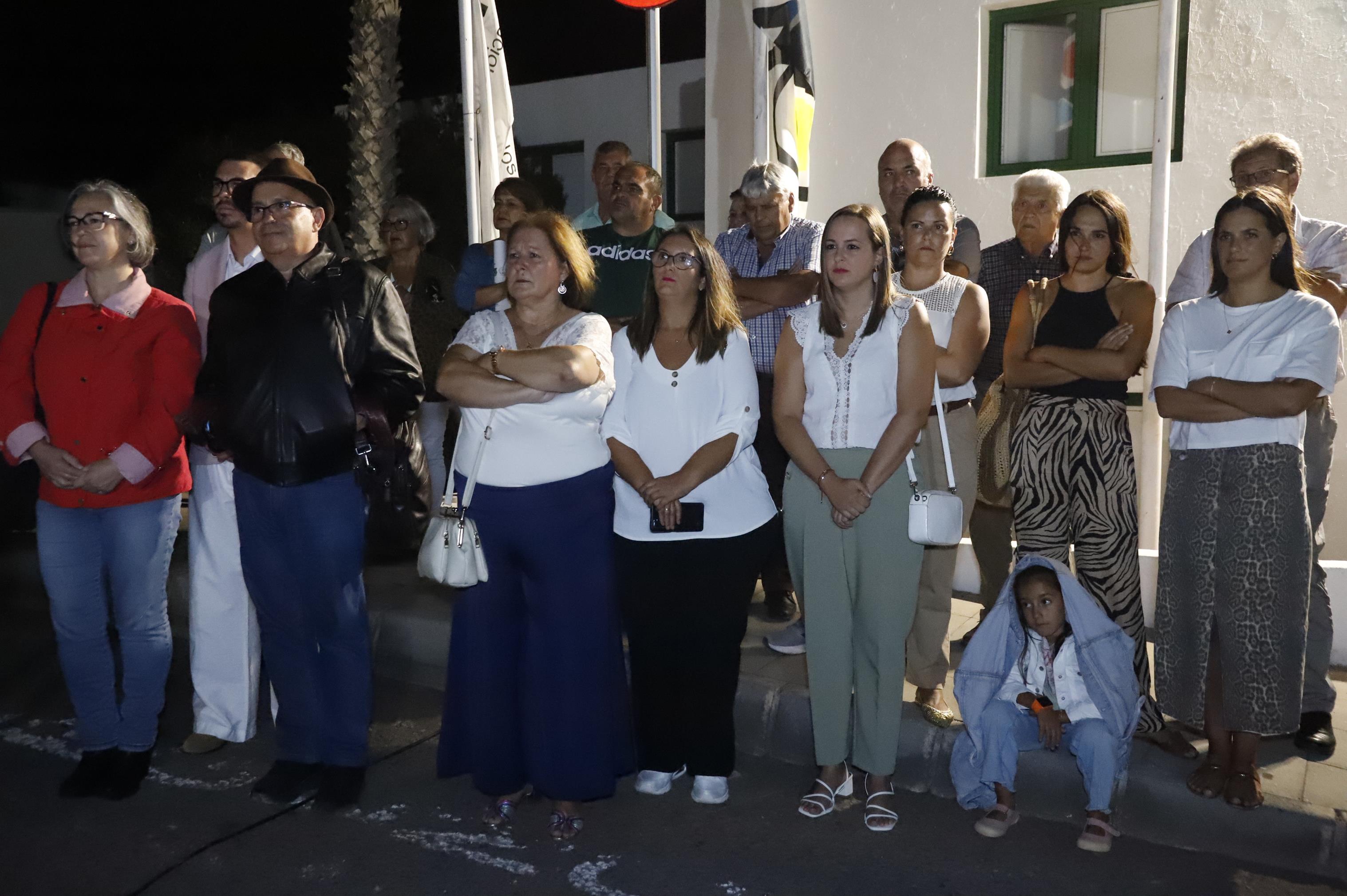 Descubrimiento de la placa en honor a José Luis Aparicio Morales (Fotos: La Voz) Descubrimiento de la placa en honor a José Luis Aparicio Morales (Fotos: La Voz)