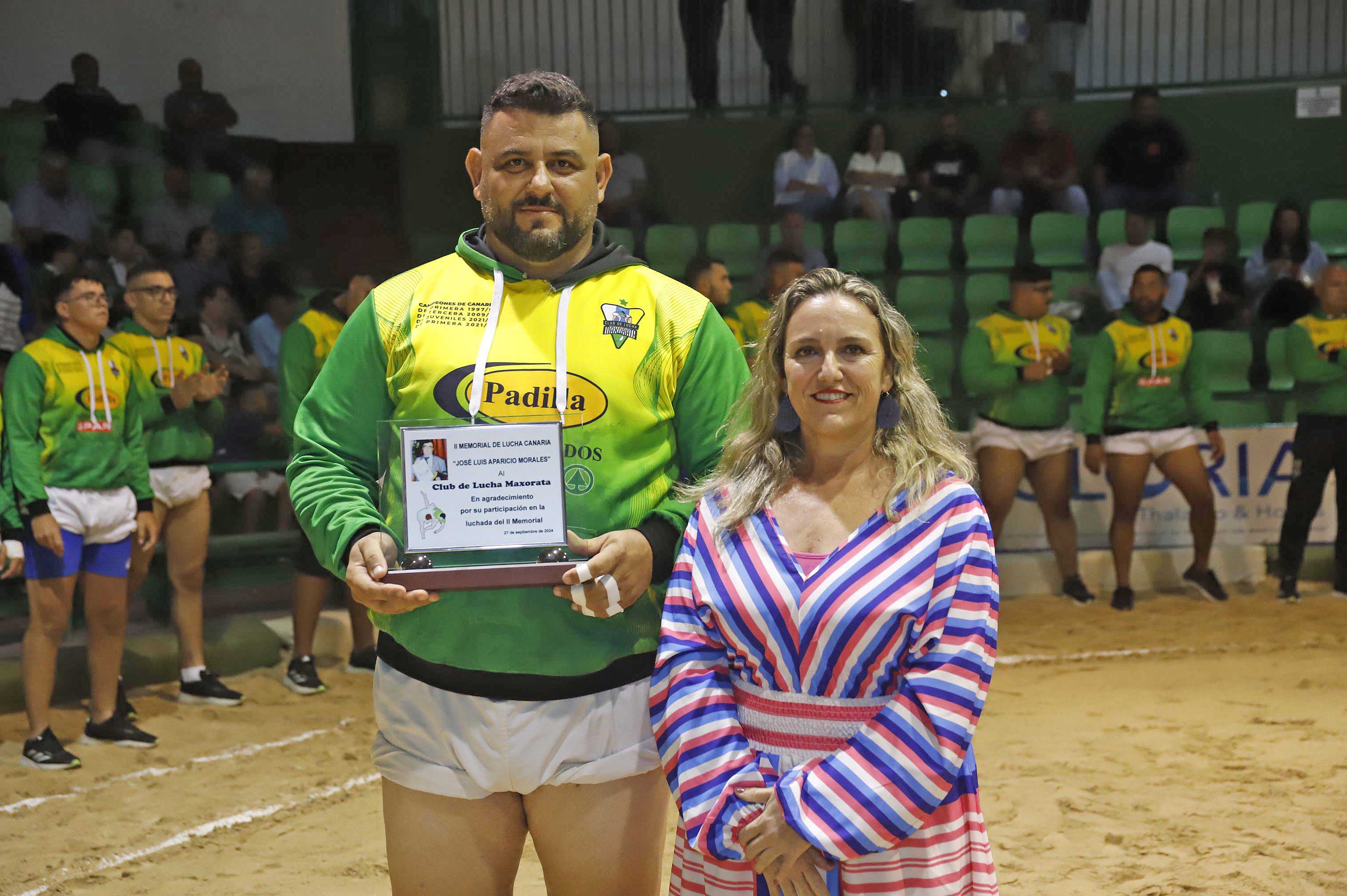 Presentación del Club de lucha Tao y II Memorial José Luis Aparicio (Fotos: La Voz)