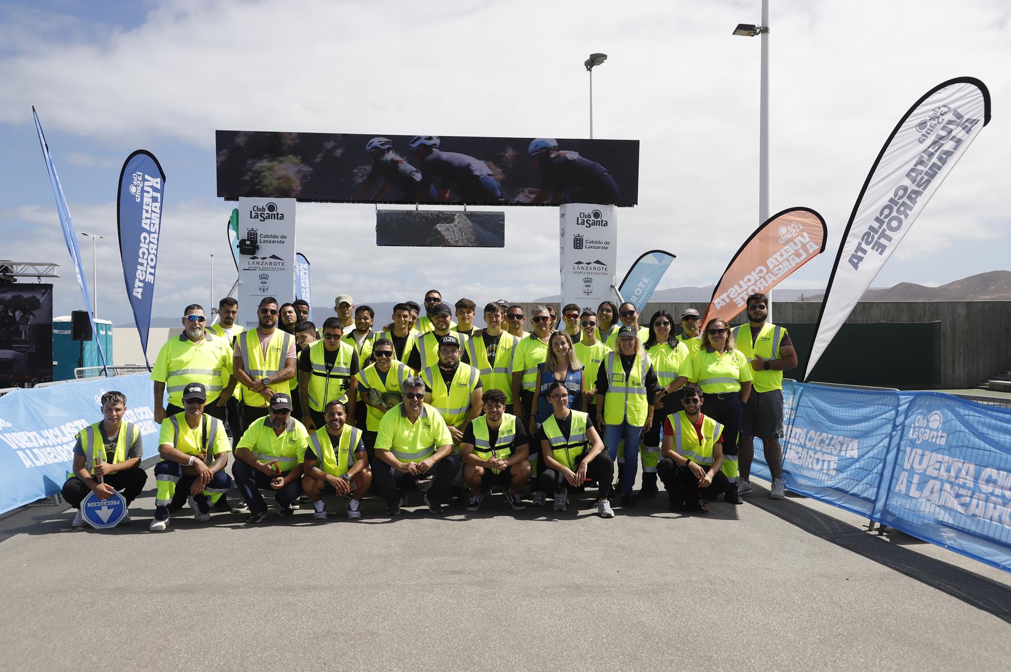 II jornada de la I Vuelta Ciclista a Lanzarote (Fotos: La Voz)