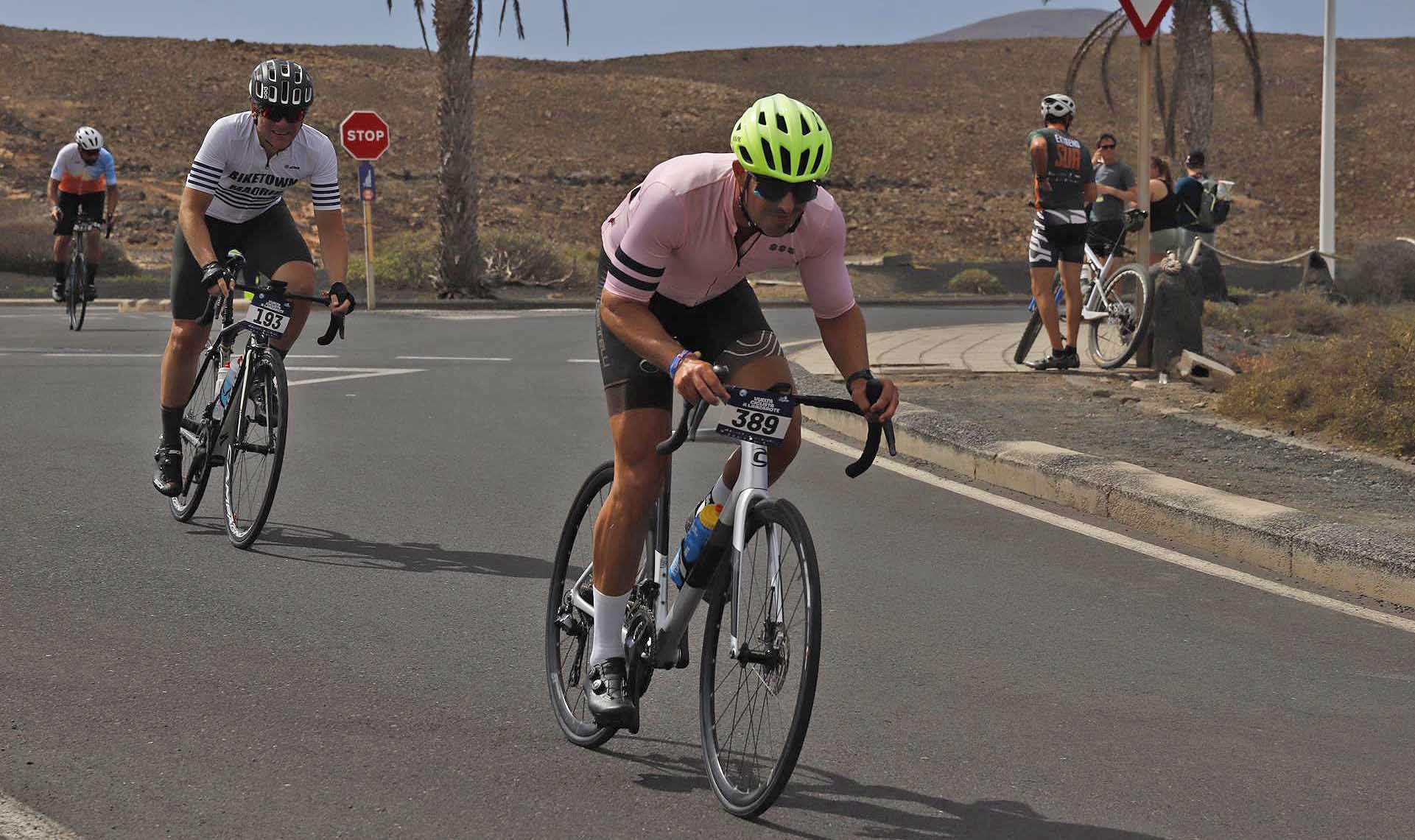 II jornada de la I Vuelta Ciclista a Lanzarote (Fotos: La Voz)