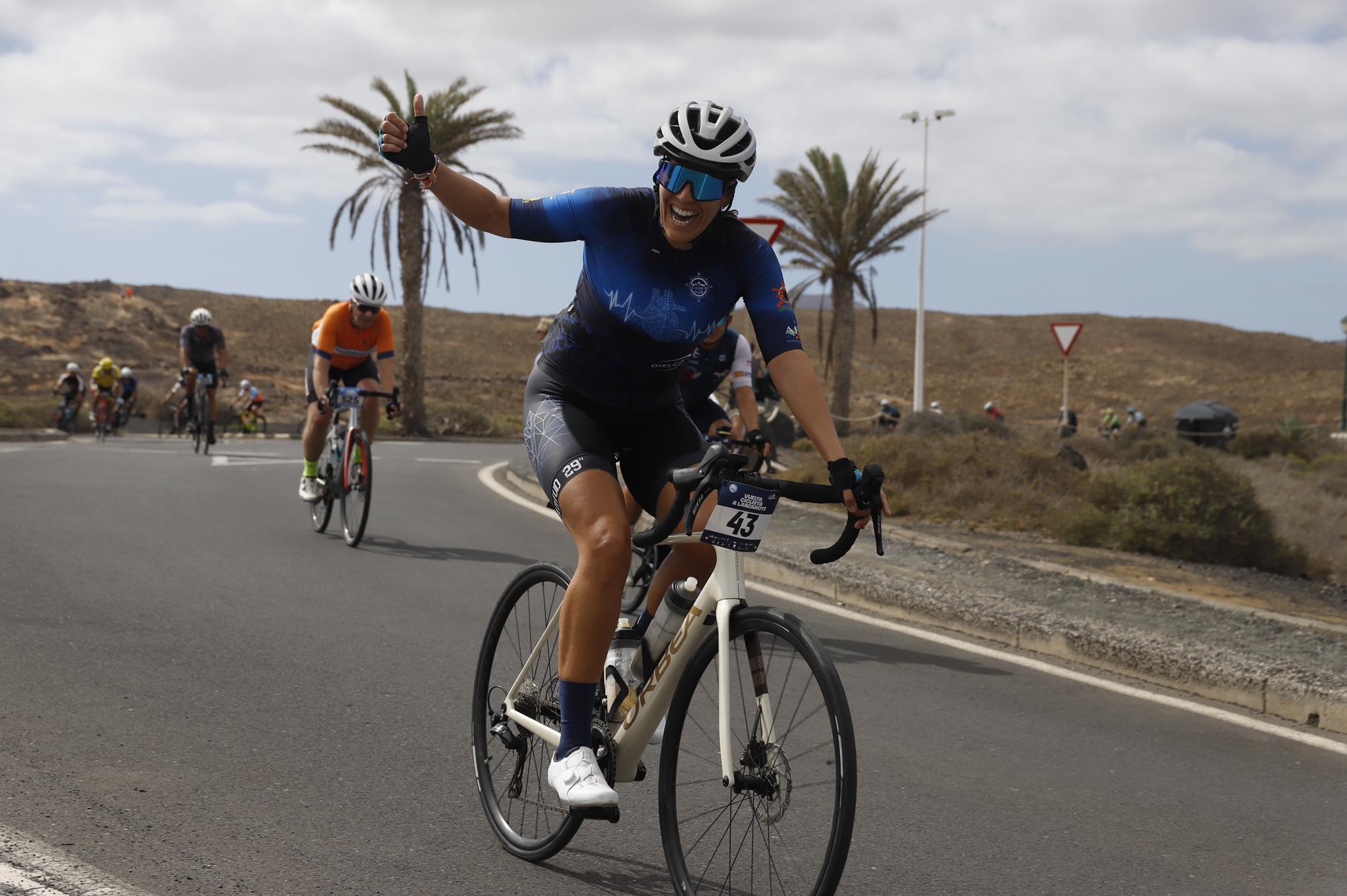 II jornada de la I Vuelta Ciclista a Lanzarote (Fotos: La Voz)