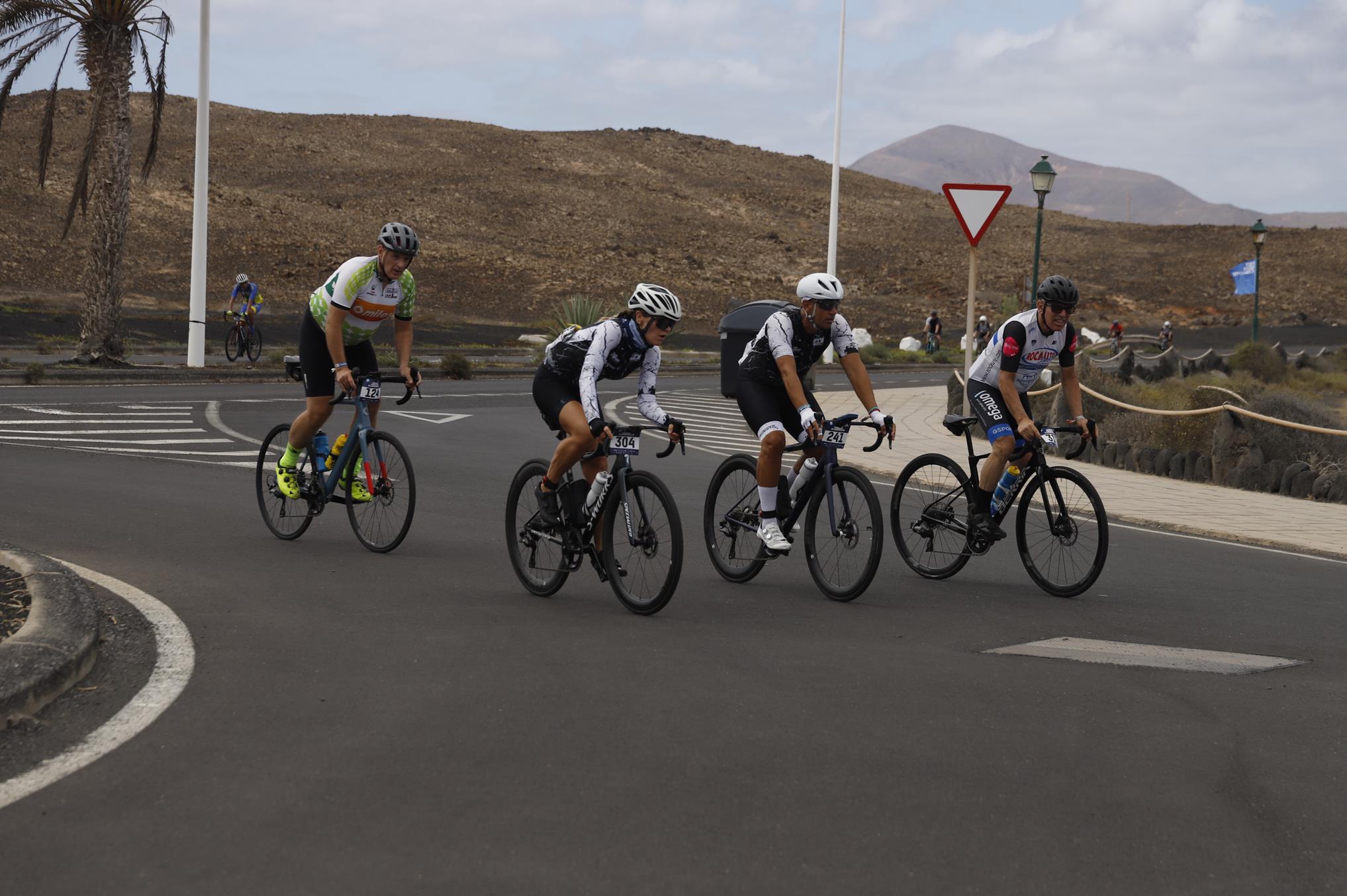 II jornada de la I Vuelta Ciclista a Lanzarote (Fotos: La Voz)