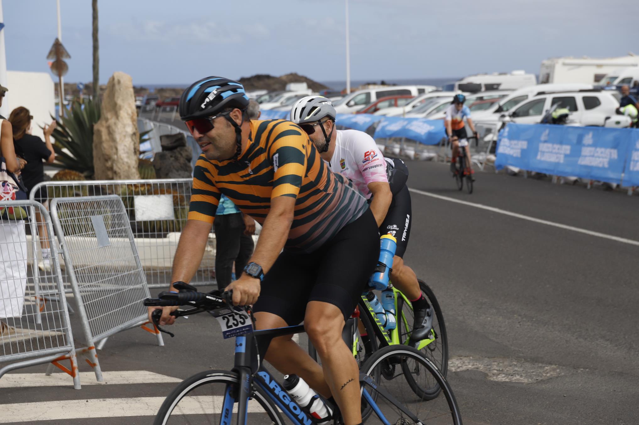 II jornada de la I Vuelta Ciclista a Lanzarote (Fotos: La Voz)