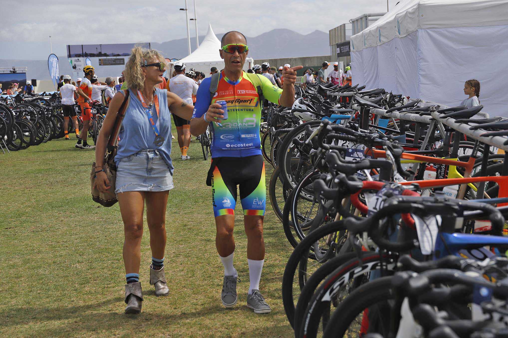 II jornada de la I Vuelta Ciclista a Lanzarote (Fotos: La Voz)