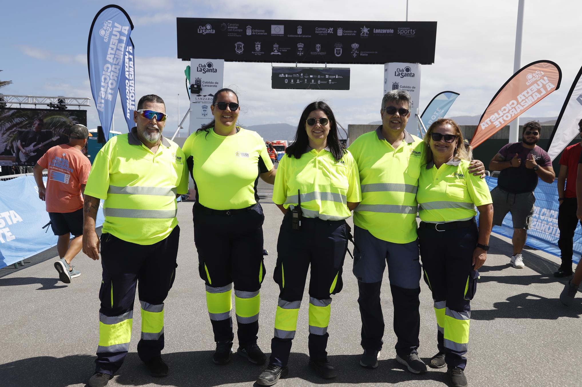 II jornada de la I Vuelta Ciclista a Lanzarote (Fotos: La Voz)