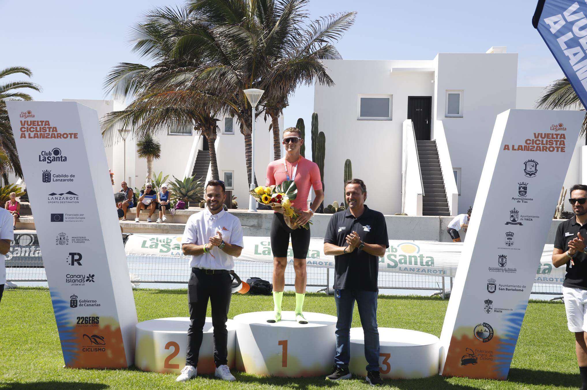 II jornada de la I Vuelta Ciclista a Lanzarote (Fotos: La Voz)