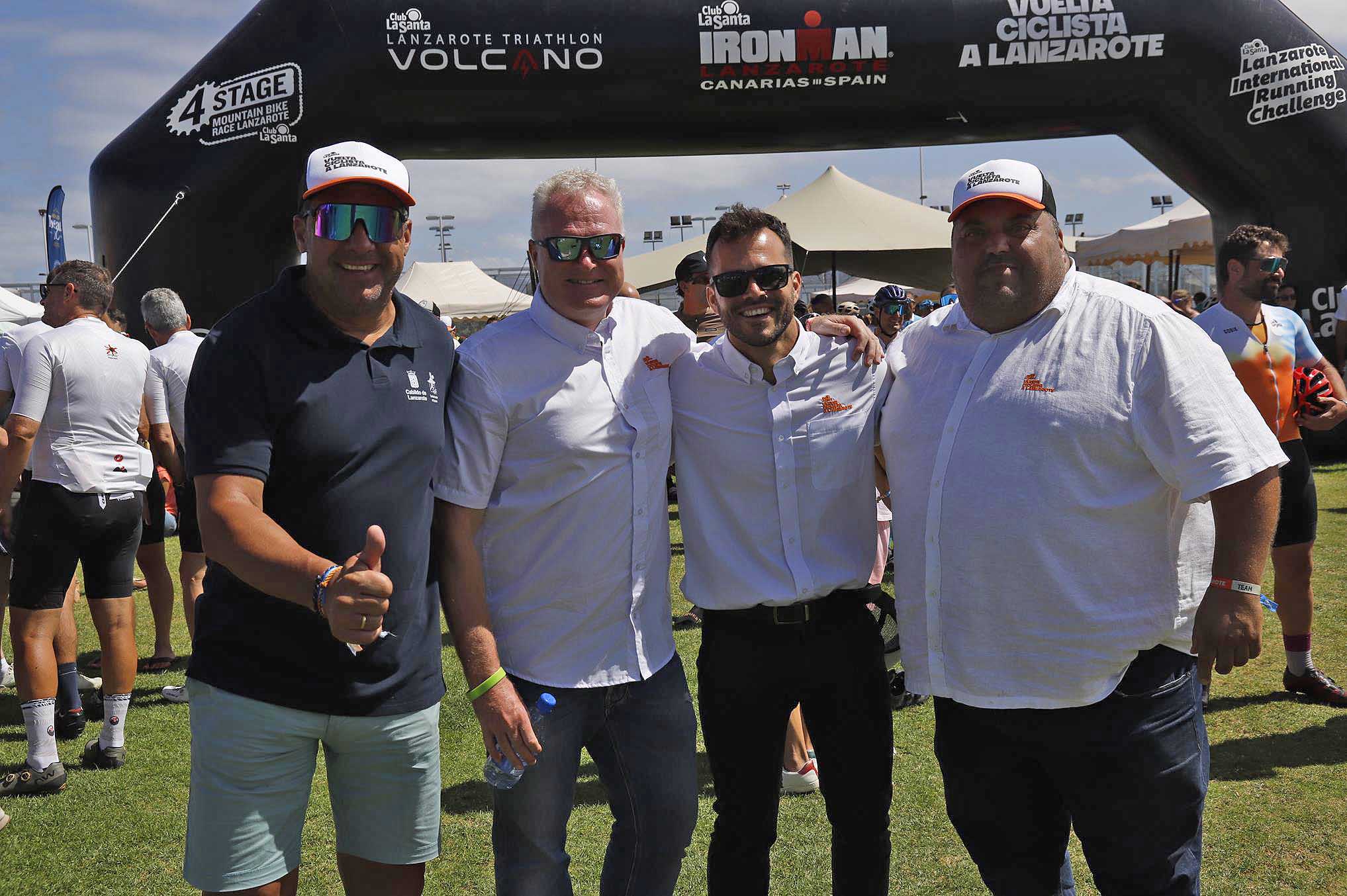 II jornada de la I Vuelta Ciclista a Lanzarote (Fotos: La Voz)