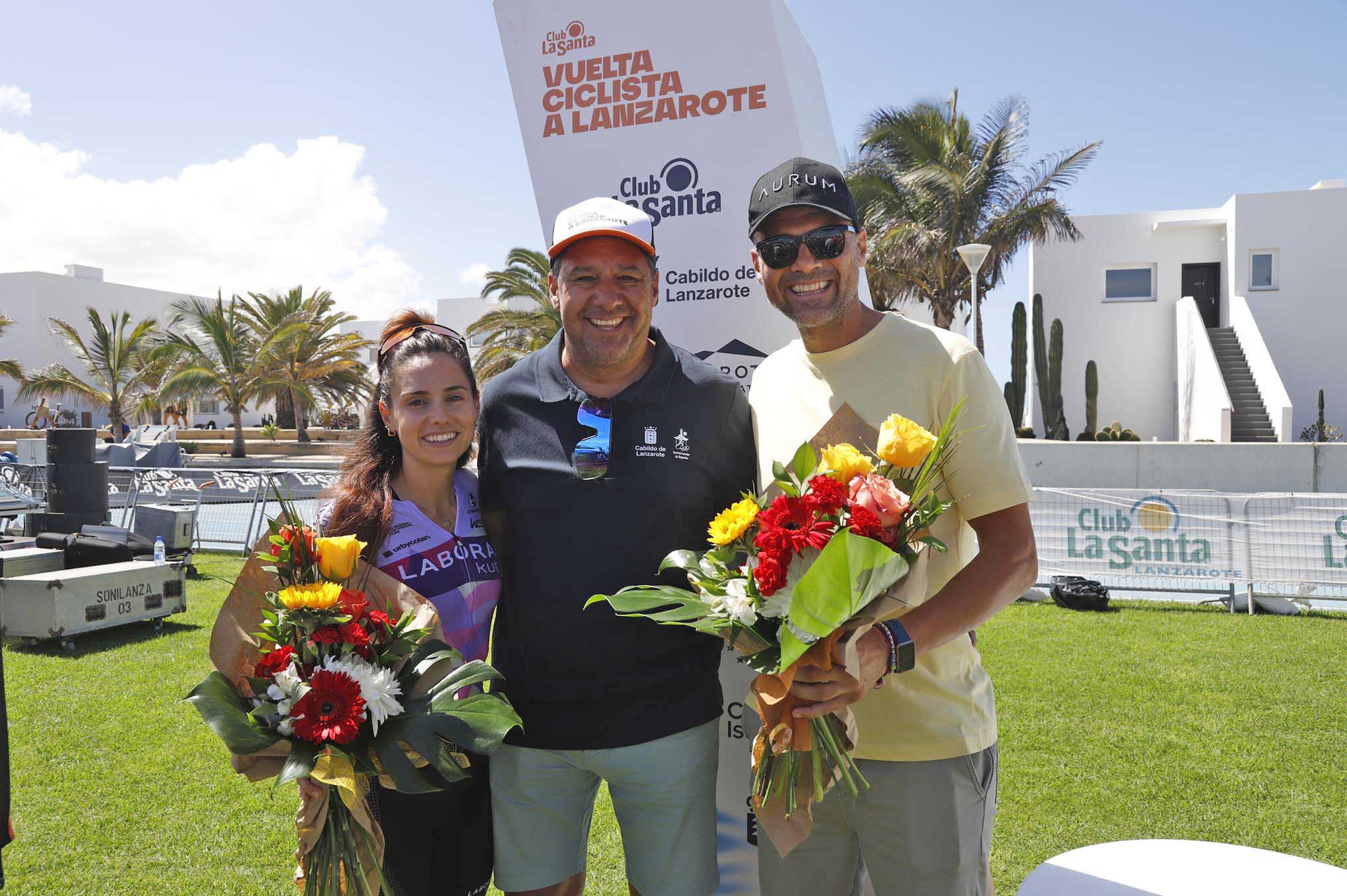 II jornada de la I Vuelta Ciclista a Lanzarote (Fotos: La Voz)