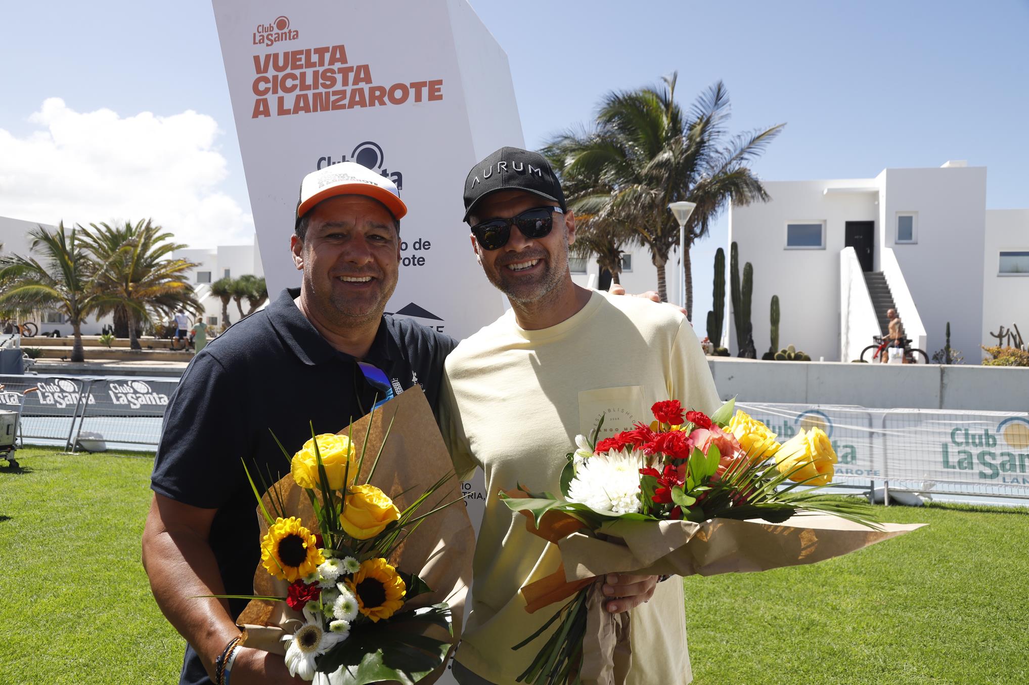 II jornada de la I Vuelta Ciclista a Lanzarote (Fotos: La Voz)
