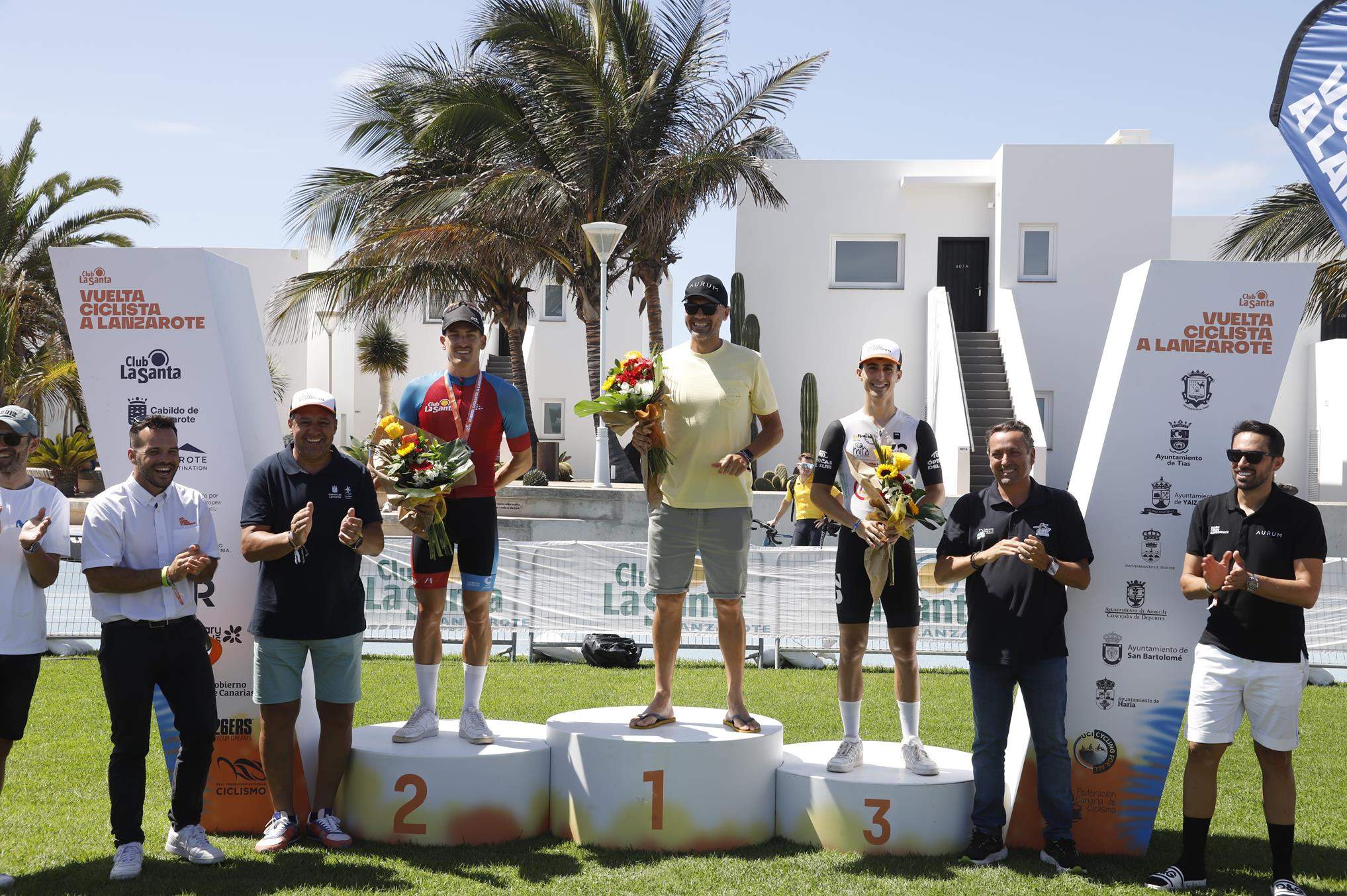 II jornada de la I Vuelta Ciclista a Lanzarote (Fotos: La Voz)