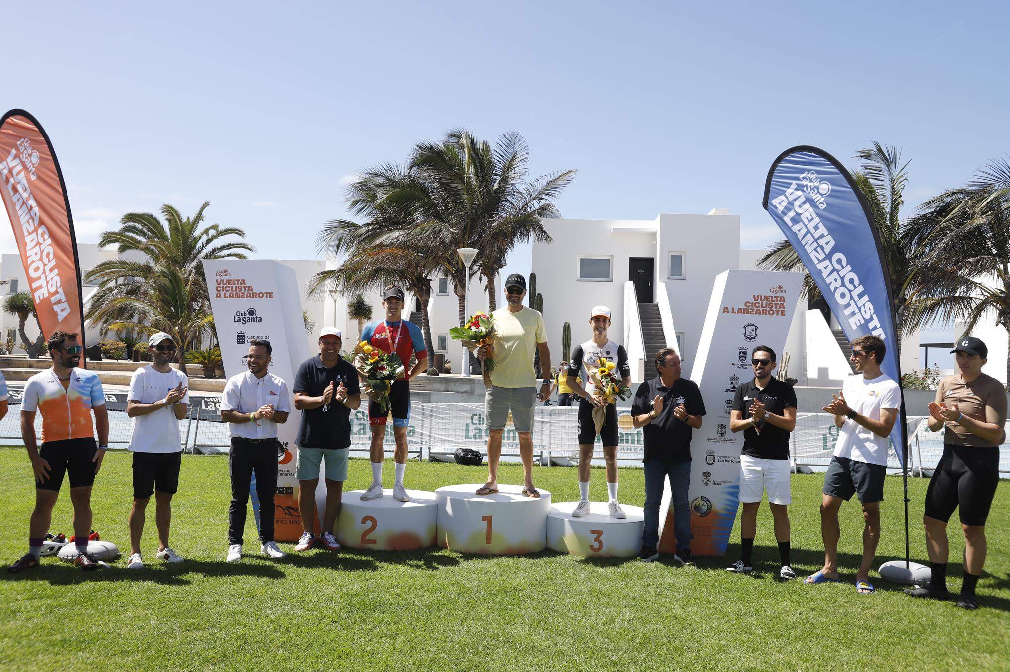 II jornada de la I Vuelta Ciclista a Lanzarote (Fotos: La Voz)