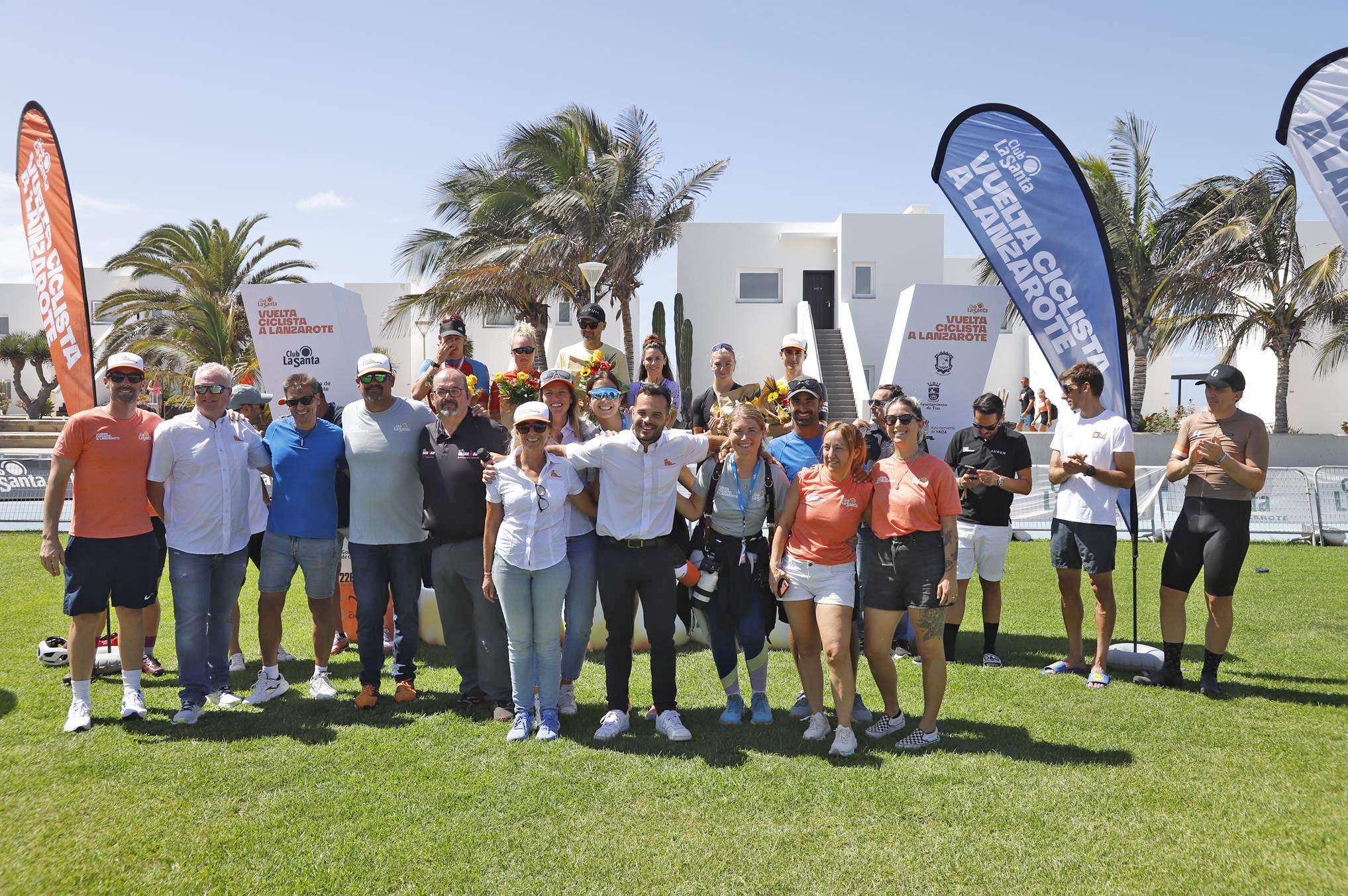 II jornada de la I Vuelta Ciclista a Lanzarote (Fotos: La Voz)