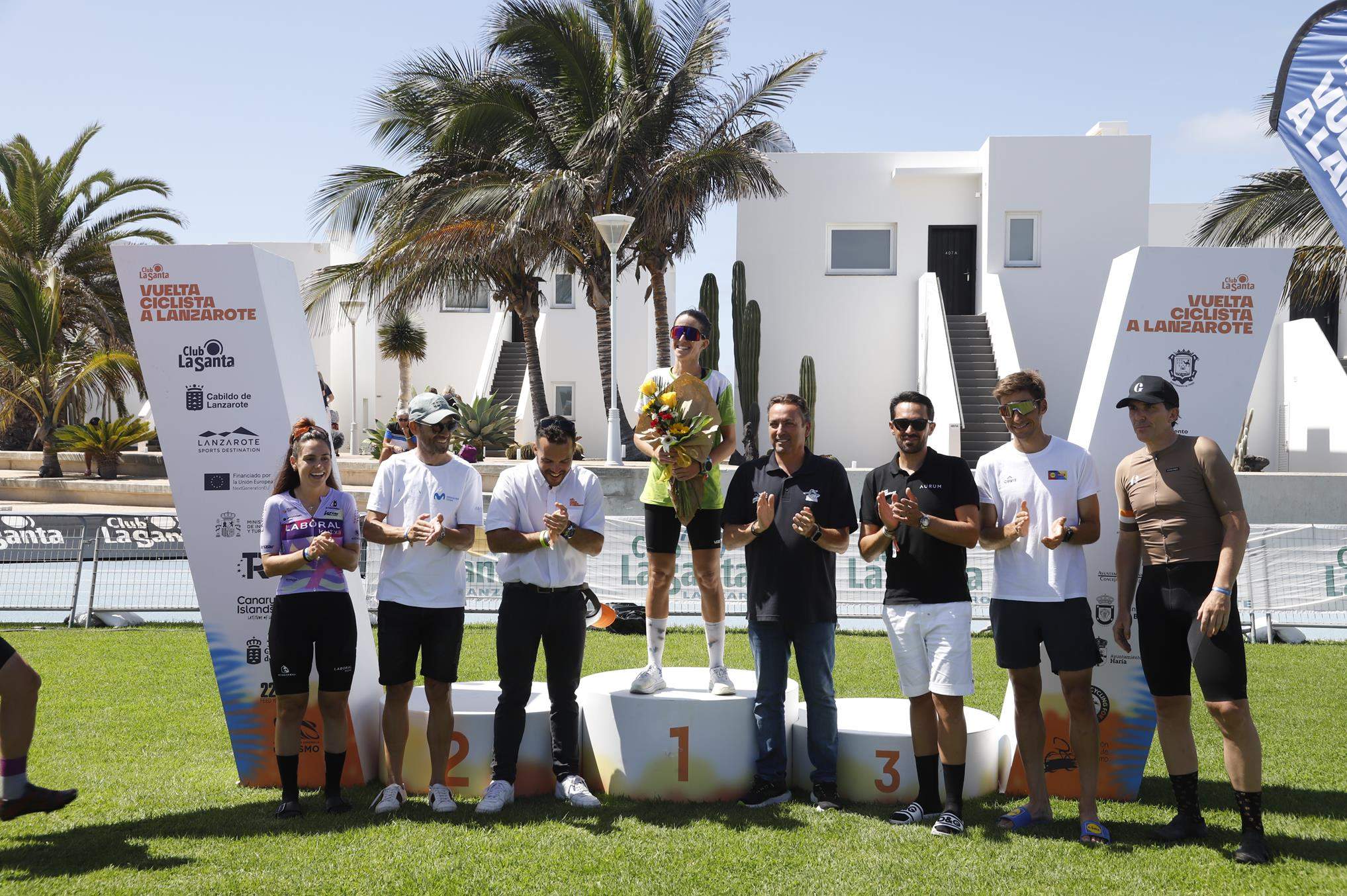 II jornada de la I Vuelta Ciclista a Lanzarote (Fotos: La Voz)