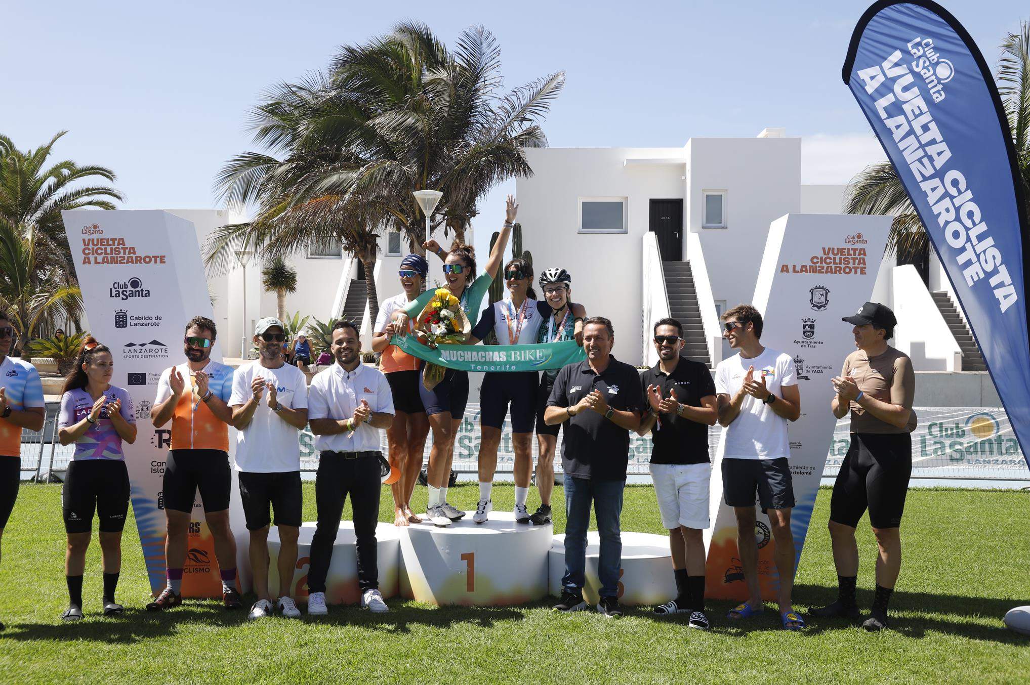 II jornada de la I Vuelta Ciclista a Lanzarote (Fotos: La Voz)