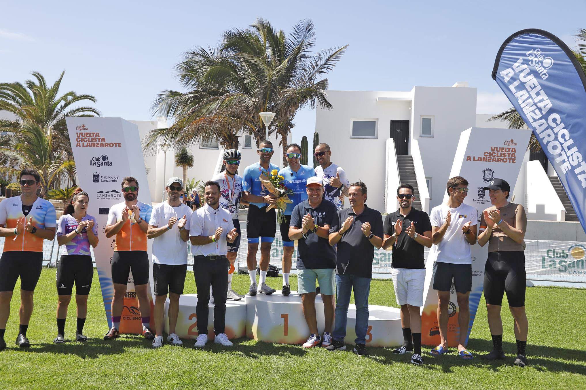II jornada de la I Vuelta Ciclista a Lanzarote (Fotos: La Voz)