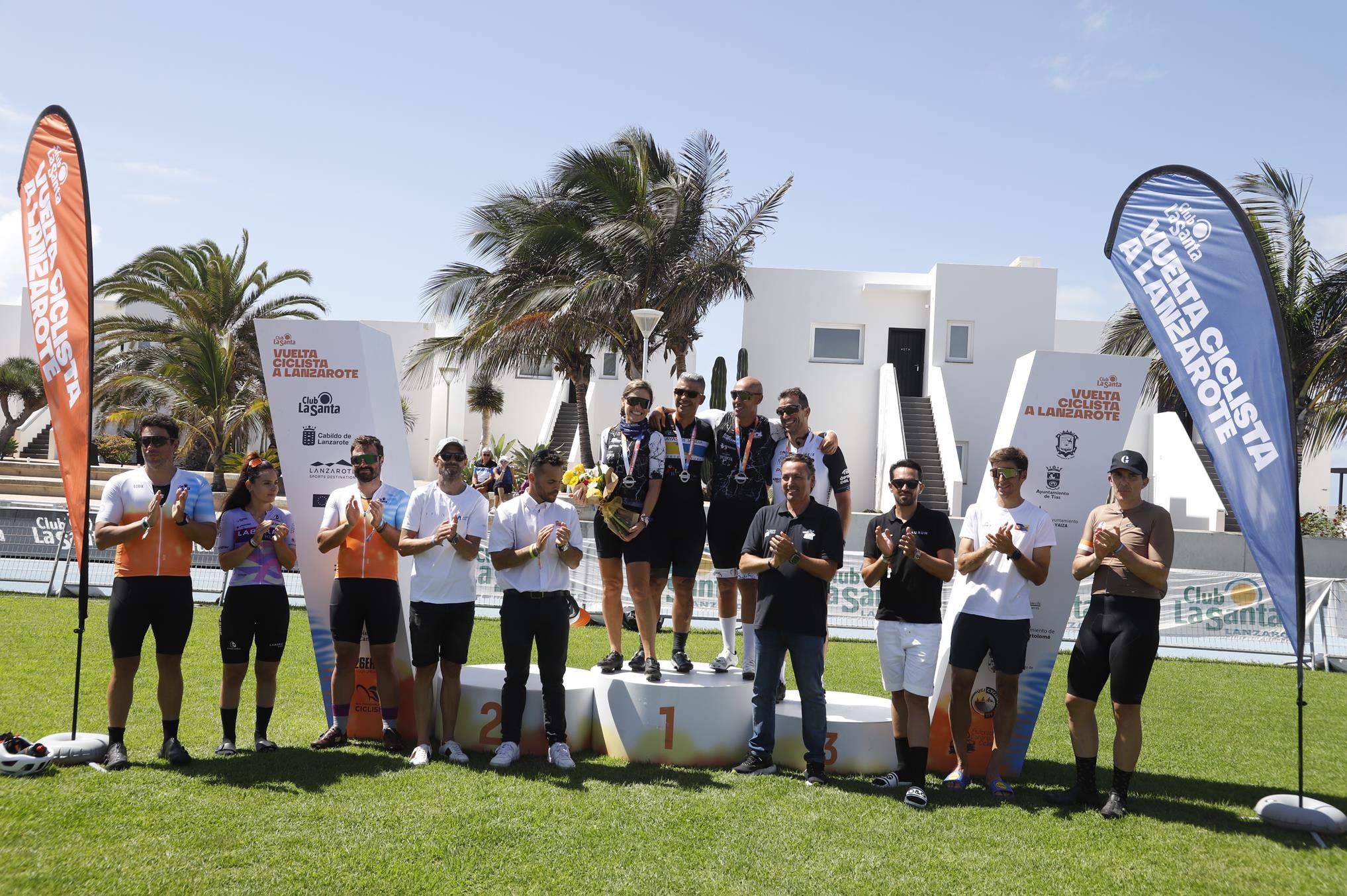 II jornada de la I Vuelta Ciclista a Lanzarote (Fotos: La Voz)