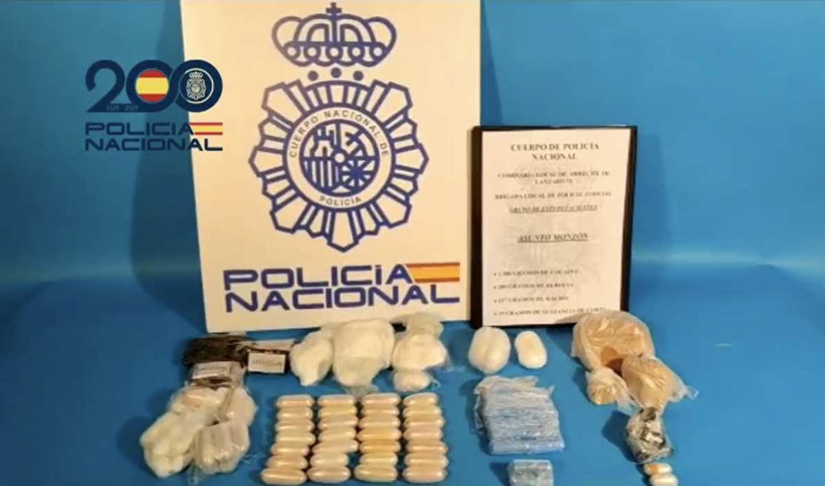 Desarticulada una organización criminal en Lanzarote 