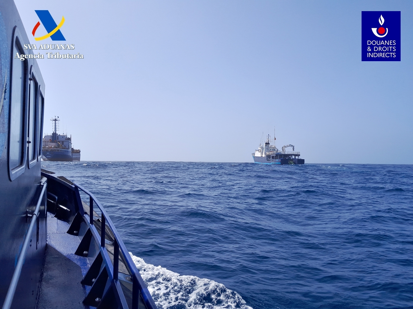 Intervenido en aguas al noreste de Canarias un carguero que transportaba 4.000 kilos de cocaína