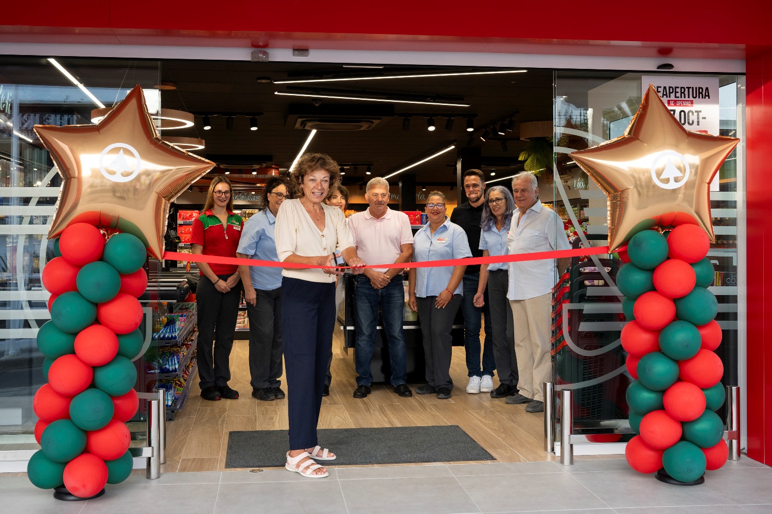 Inauguración del reformado Spar Lanzarote en calle Doramas Inauguración del reformado Spar Lanzarote en calle Doramas