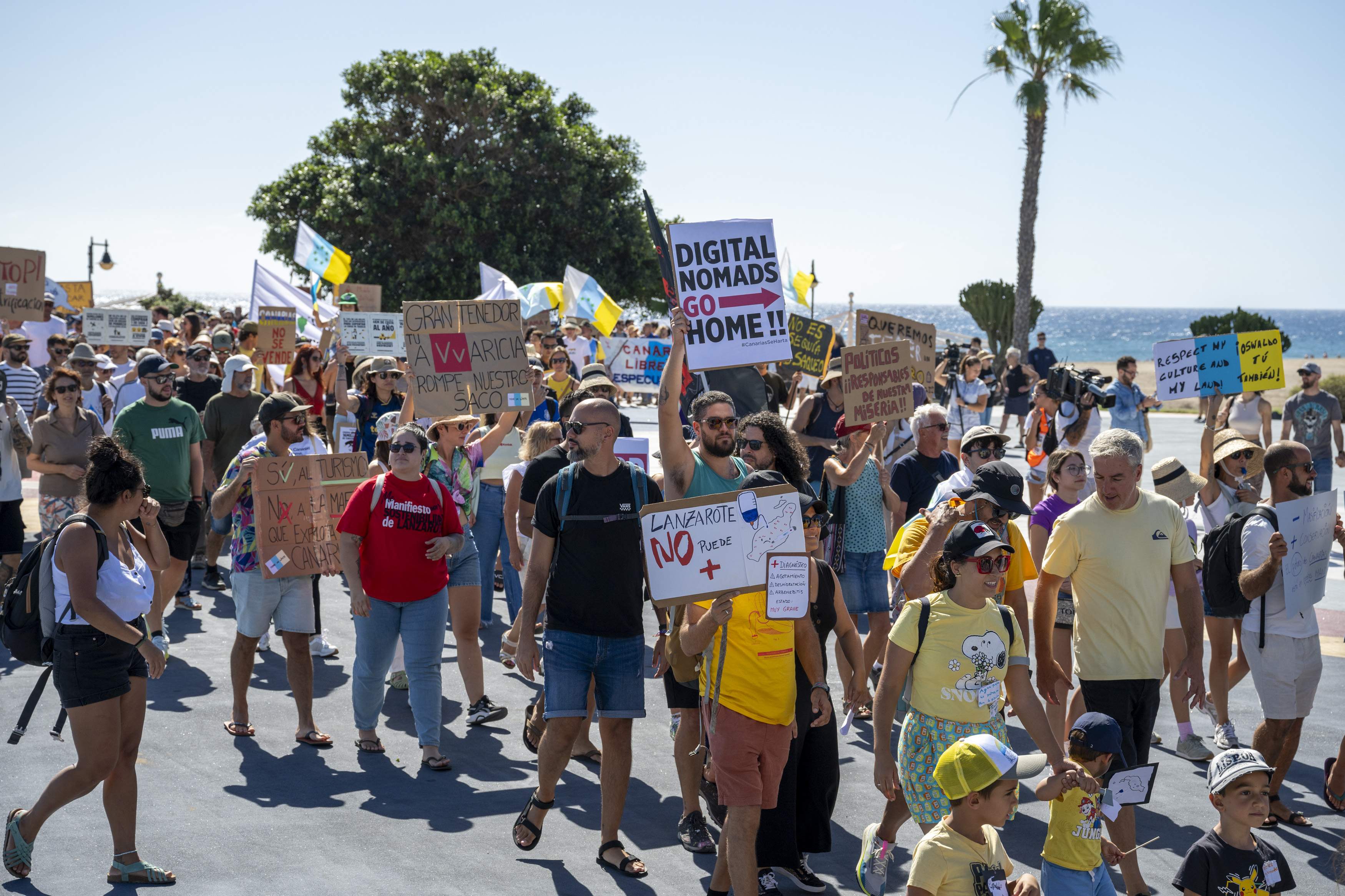 Manifestación del 20O (Fotos: La Voz)