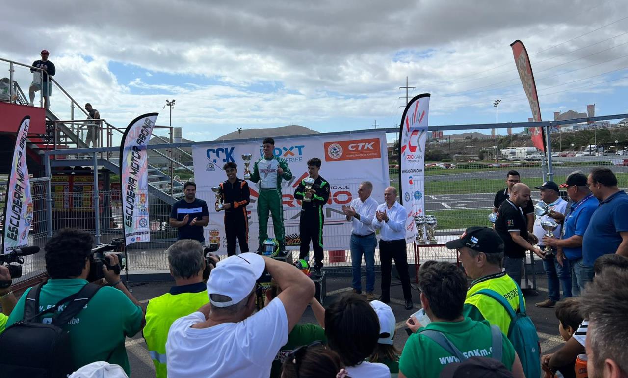 David Rodríguez Mendoza, campeón de Canarias en la categoría DD2