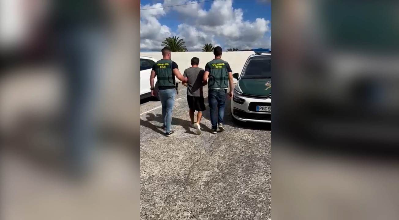Detenido el autor de 20 robos en Playa Blanca