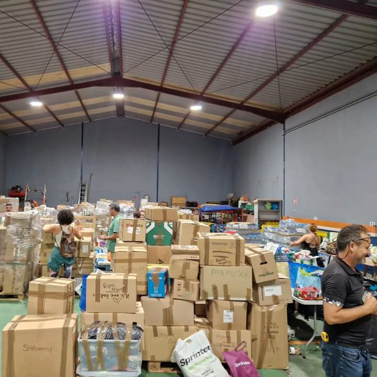 Donaciones de voluntarios en Protección Civil en Arrecife Donaciones de voluntarios en Protección Civil en Arrecife