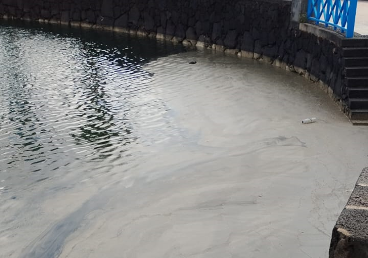 Suciedad en el Charco de San Ginés