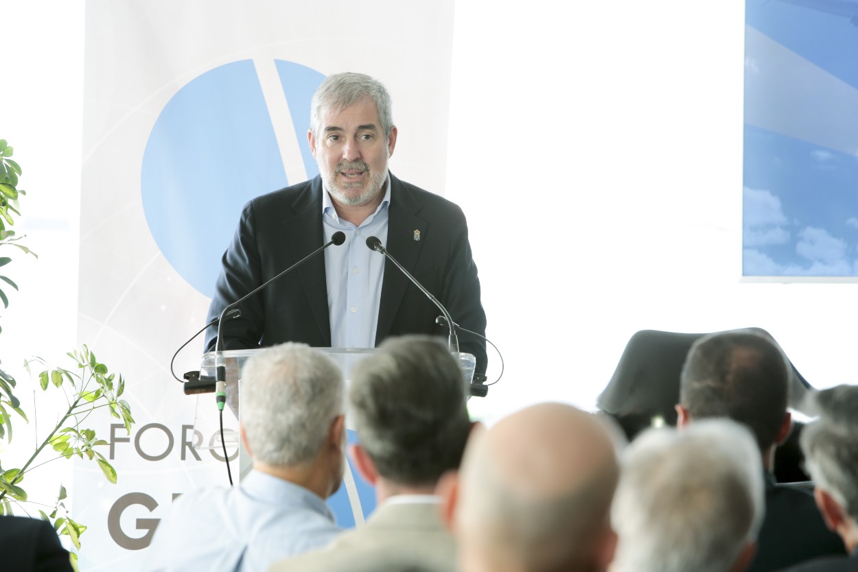 Fernando Clavijo en el Foro Global Sur