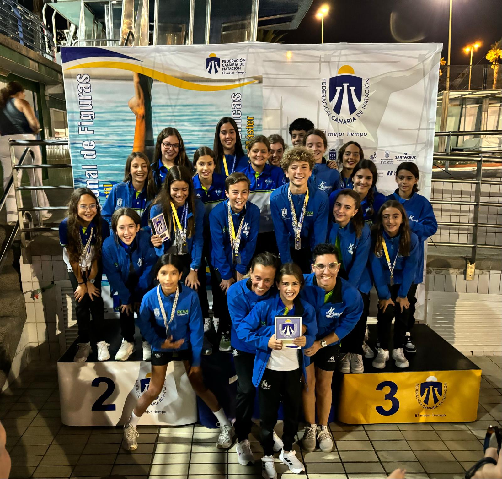 El CD de Natación Pingüinos de Arrecife arrasa en el Campeonato Regional de Natación Artística El CD de Natación Pingüinos de Arrecife arrasa en el Campeonato Regional de Natación Artística