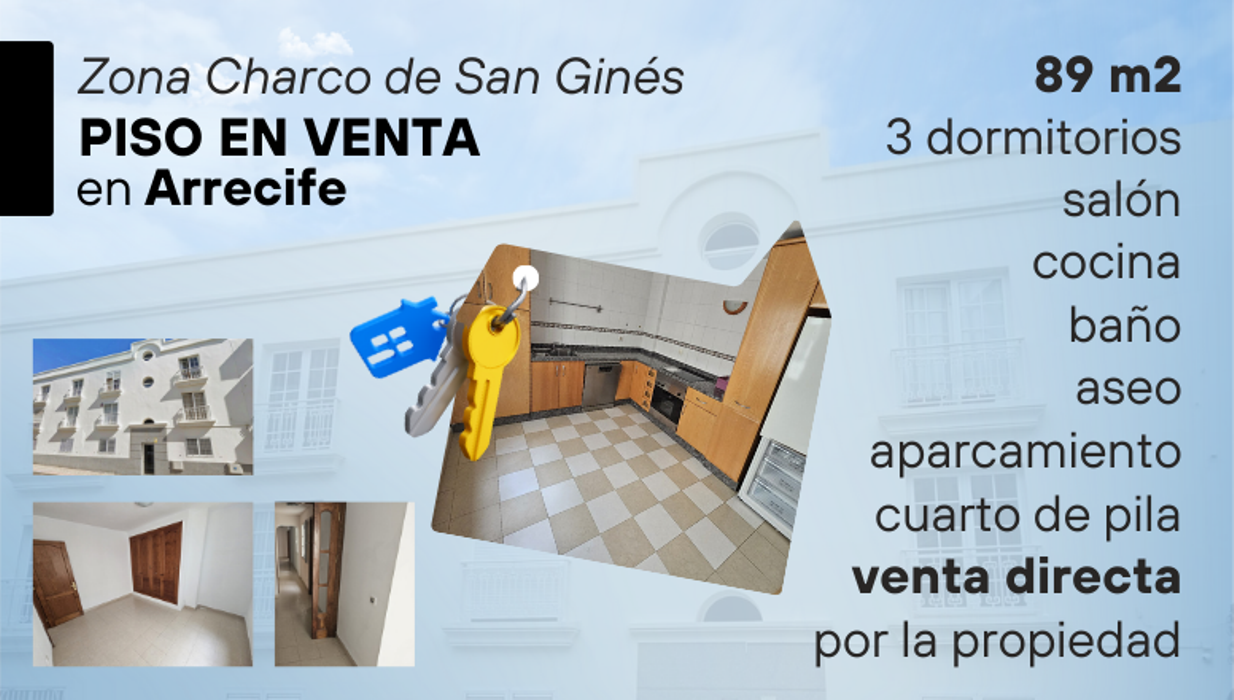 Piso en venta  Charco San Ginés