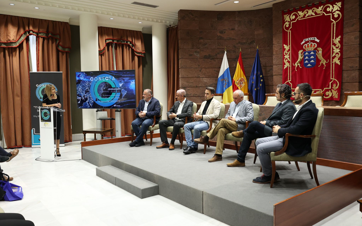Jornadas Conecta Canarias-Europa en el Parlamento