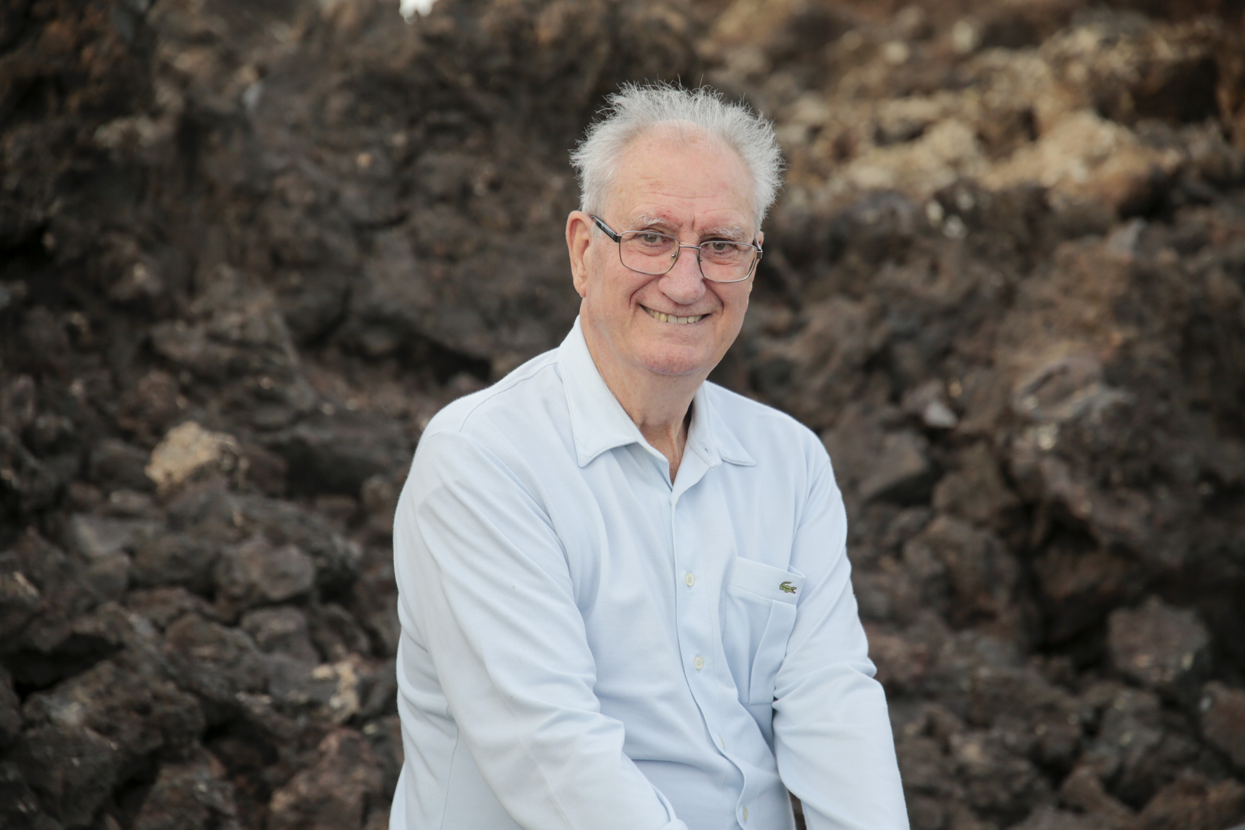 The volcanologist Juan Carlos Carracedo