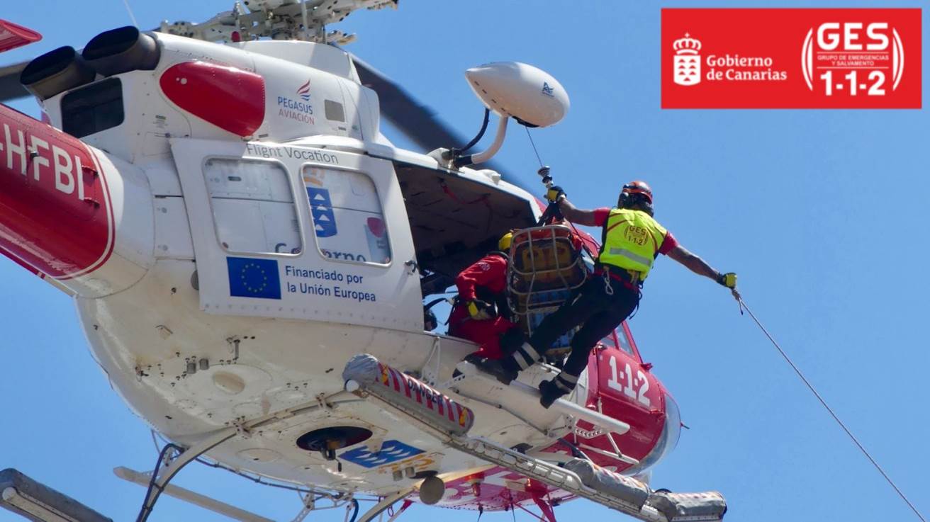 Helicóptero del GES