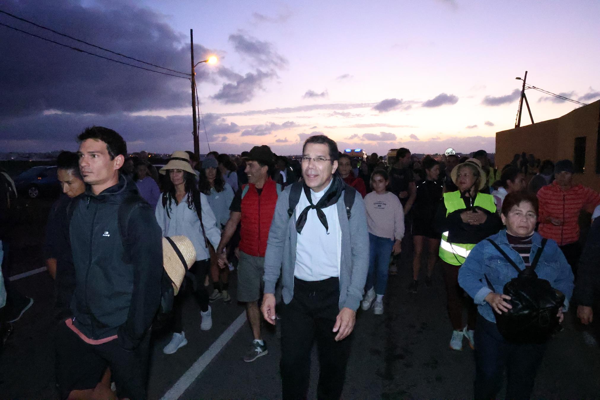 Regreso de la Virgen de Los Dolores a Mancha Blanca Fotos: Juan Mateos y cedidas