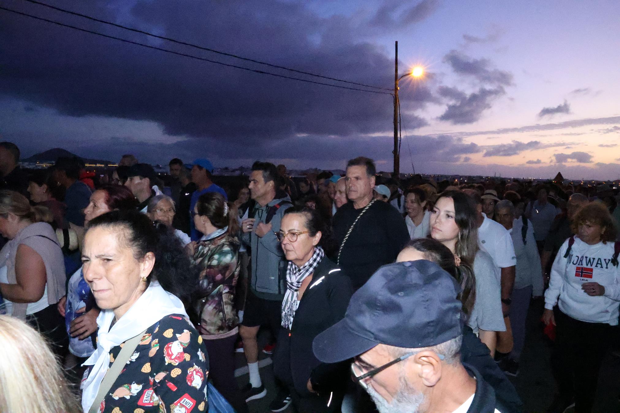 Regreso de la Virgen de Los Dolores a Mancha Blanca Fotos: Juan Mateos y cedidas